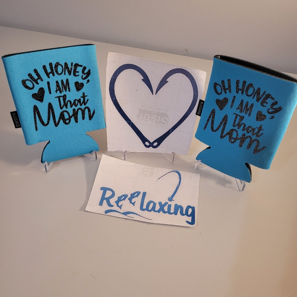 Koozie & Decals